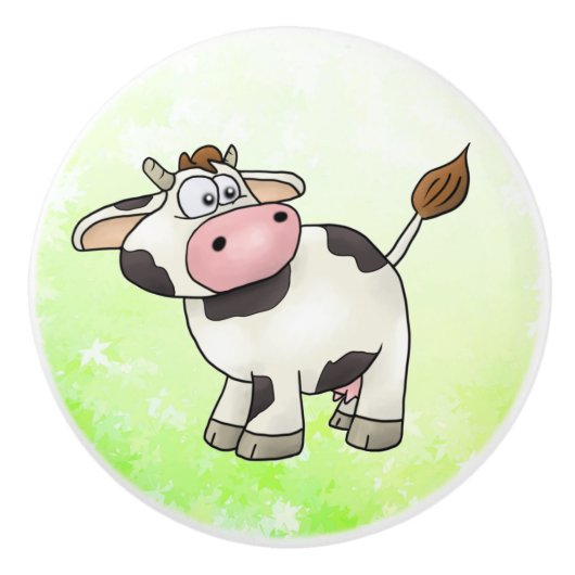 Kuh Keramische Knop (Voorkant)