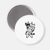 kuhhallo magneet (Voorkant / Achterkant)