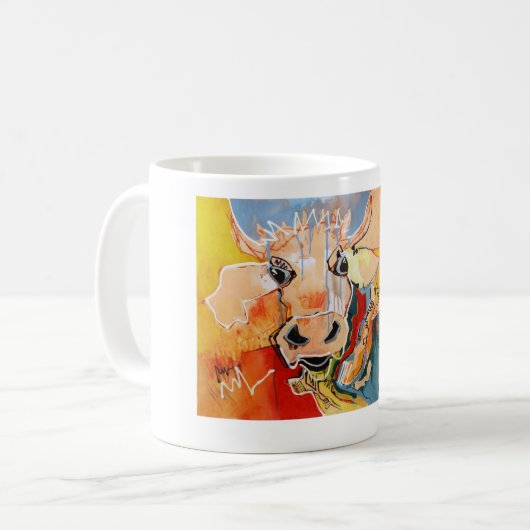 Kuhle Tasse: Vogu-Lisi Koffiemok (Voorkant links)