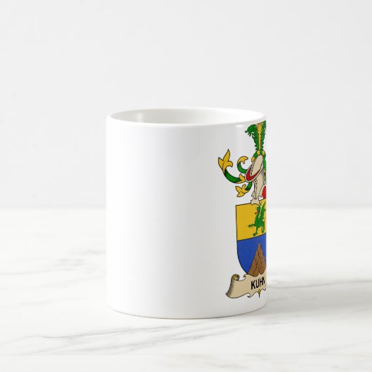 Kuhn Family Crest Koffiemok (Center)