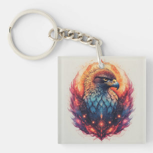 🦅 Kühne Adelaar Kunst Hemel Geest Charme 🦅 Sleutelhanger