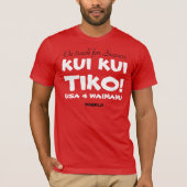 Kui Tiko Mannen T-shirt (Voorkant)