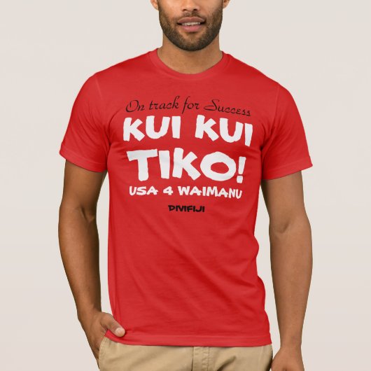 Kui Tiko Mannen T-shirt (Voorkant)