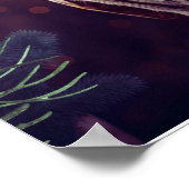 Kuif Owl in Forest Natuur Wildlife Bird Animal Poster (Hoek)