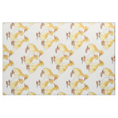 Kuif witte eendjes stof (Fat Quarter)