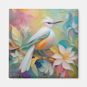 Kuifgouden Staart Fantasie Vogel Magneet