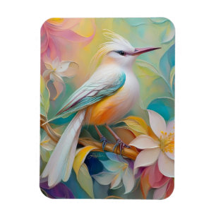 Kuifgouden Staart Fantasie Vogel Magneet