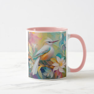 Kuifgouden Staart Fantasie Vogel Mok