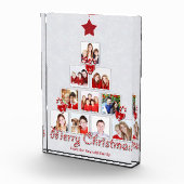 Kuifje kerstboom met snoepriet Foto collage (Rechts)