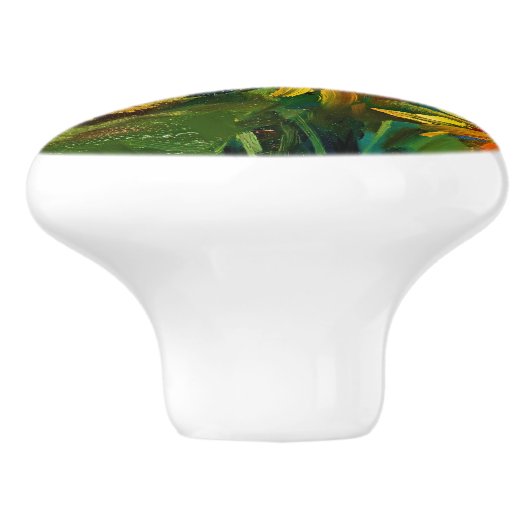 Kuifjes van keramische stoffen keramische knop (Zijkant)