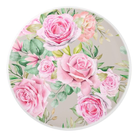 Kuifknop van keramische flessen keramische knop (Voorkant)