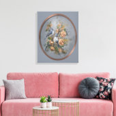 Kuifmees 16x20" canvas afdruk (Insitu (Woonkamer))