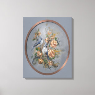 Kuifmees 16x20" canvas afdruk