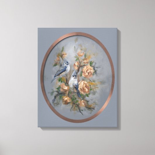 Kuifmees 16x20" canvas afdruk (Voorkant)