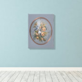 Kuifmees decor canvas afdruk (Insitu (Houten vloer))