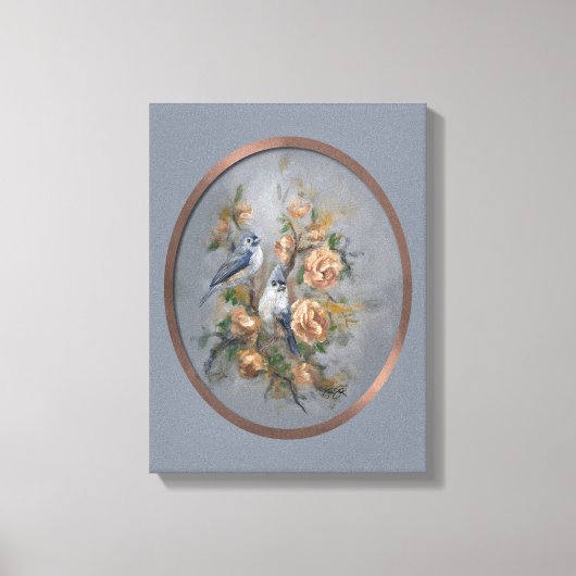 Kuifmees decor canvas afdruk (Voorkant)