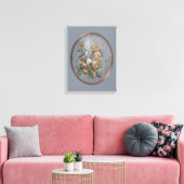 Kuifmees decor canvas afdruk (Insitu (Woonkamer))
