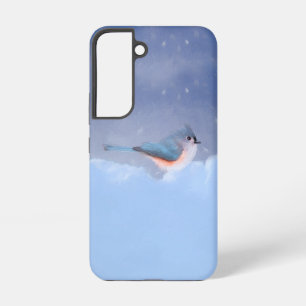 Kuifmees Schilderij - Mooie Originele Hond Kunst Samsung Galaxy Hoesje