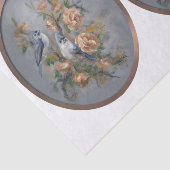 Kuifmees Tissuepapier (Detail)