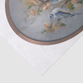 Kuifmees Tissuepapier (Detail)