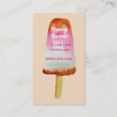 Kuifmolen voor de zomervakantie visitekaartje (Voorkant)