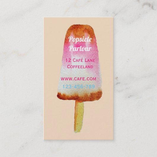 Kuifmolen voor de zomervakantie visitekaartje (Voorkant)