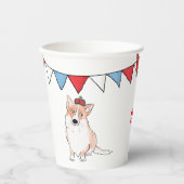 Kuifpapierbekertje Papieren Bekers (Voorkant)