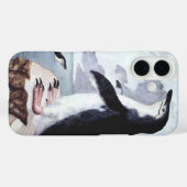 Kuifpinguïn, Oude vogels uit Antarctica Case-Mate iPhone Case (Achterkant (horizontaal))