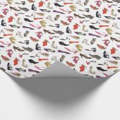 Kuifschoenen voor verpakkingspapier cadeaupapier (Hoek)