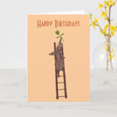 Kuifspringmuis Kaart (Gele Bloem)