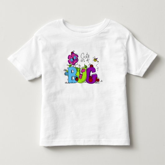 Kuiken als een insect kinder shirts (Voorkant)