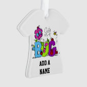 Kuiken als een insect ornament (voorkant)