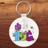 Kuiken als een insect sleutelhanger (Voorkant)