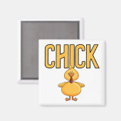 Kuiken Magneet (Voorkant / Achterkant)