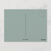  kuiken met paasei briefkaart (Achterkant)