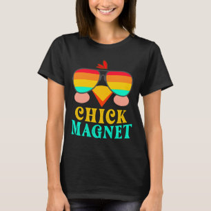 Kuikenmagneet Cute Paaseieren Jagen Lente Out T-shirt