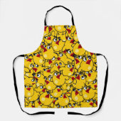 kuikenpatroon schort (Voorkant)