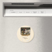 Kuikens broeden in Hen House  Pasen Magneet (Insitu (Vaatwasser))