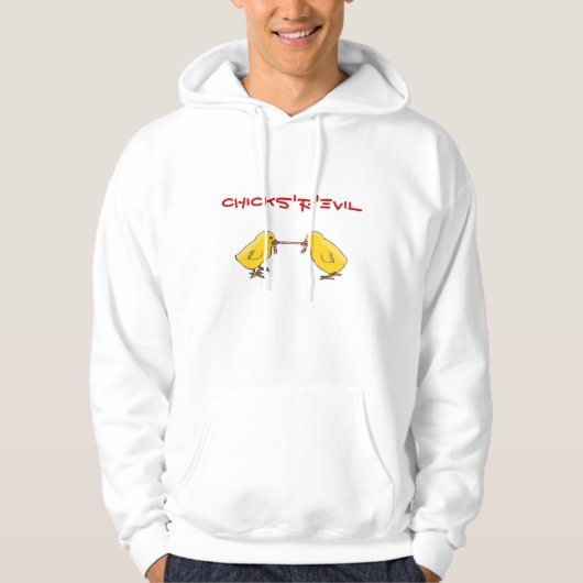 kuikens, CHICKS'R'EVIL Hoodie (Voorkant)