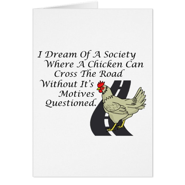 Kuikens die over de weg rijden (Voorkant)