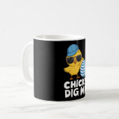 Kuikens Duiden Mij Paaspret Eierzoektocht Koffiemok (Voorkant links)