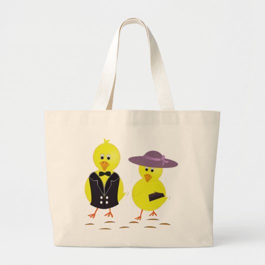 KUIKENS "EENVOUDIGER" GROTE TOTE BAG (Voorkant)