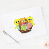 KUIKENS "EENVOUDIGER" VIERKANTE STICKER (Envelop)