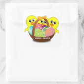 KUIKENS "EENVOUDIGER" VIERKANTE STICKER (Tas)