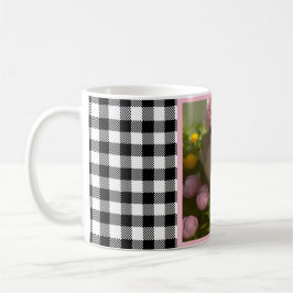 Kuikens en bloemen lente koffiemok