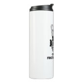 Kuikens Graaf Wrijving Shifters Fiets Thermosbeker (Gedraaid links)