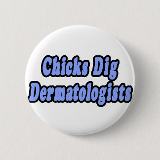 Kuikens graven dermatologen ronde button 5,7 cm