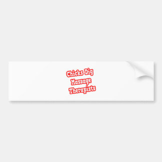 Kuikens Graven Massage Therapeuten Bumpersticker