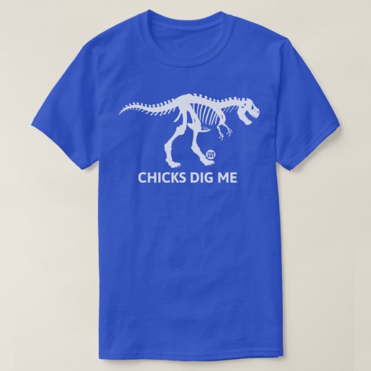 kuikens graven me dino TShirt (Design voorkant)