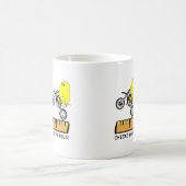 Kuikens Op Dirt Bikes Beheersen Motocross Mok (Center)